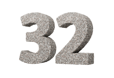 Kaya parçalarından ya da Gravels 3d İllüstrasyonundan 32 Numara