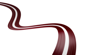 Letonya 'nın 3d Bayrağı 3d Dalgalı Parlak Letonya Kurdelesi 3d Görüntü