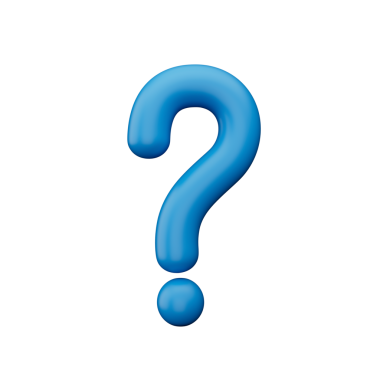 3d Gerçekçi Mavi Soru İşaretli 3d İllüstrasyon