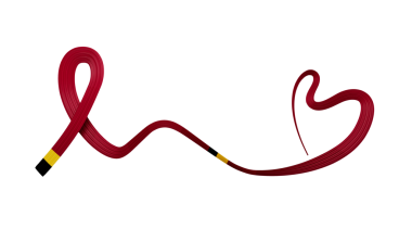 Belçika 'nın 3D Bayrağı Dalgalı Farkındalık Kurdelesi 3d Görüntü