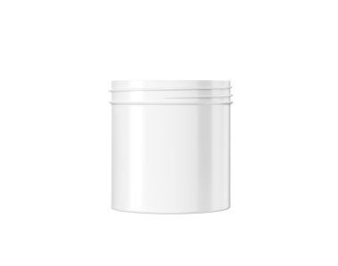 Düz Beyaz Silindirik Dondurma Kutusu Model 3D Görüntü için Mükemmel