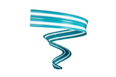 Servikal Kanser Farkındalığı Gerçekçi Kurdele sarmal üç boyutlu illüstrasyon