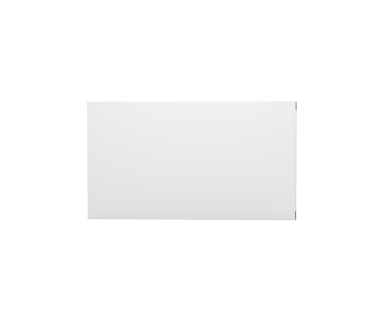 Boş Dikdörtgen Karton Kutu Tasarım Mavi 3B Çizim