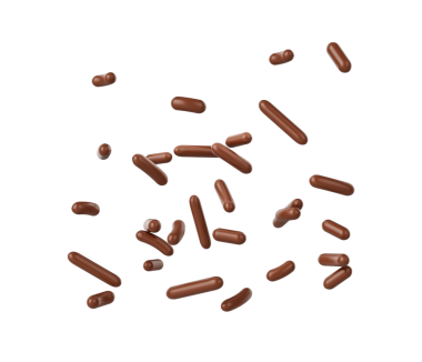 Çikolatalı Kek, Dondurma ve Düşen Tatlılar İçin Üç Boyutlu Resimler