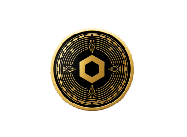 3d Altın ve Siyah Yuvarlak Şifreli Para Zinciri 3d Görüntü