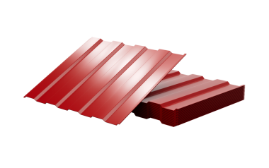 3d Kırmızı Metalik Çürük Demir Yığını Çatı Sayfası 3d Görüntü