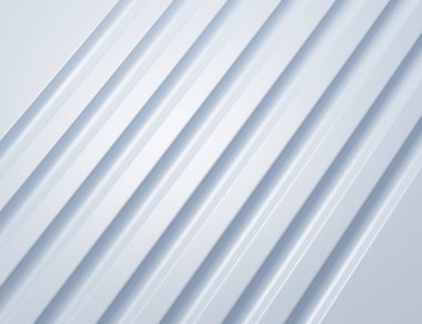 Paralel oyukları olan desenli metal levhaların yakın çekimi modern bir tasarım sergiliyor. 3d illüstrasyon