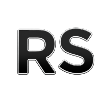 Siyah Rupi Para Birimi Sembolü Metal Parıltısı ve Yamuk Kenarlı 3B Görüntü