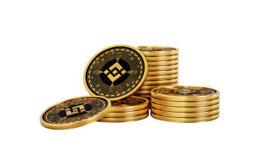 3d Altın Kripto Para Yığını Yuvarlak Sikkeler Yığını 3d İllüstrasyon