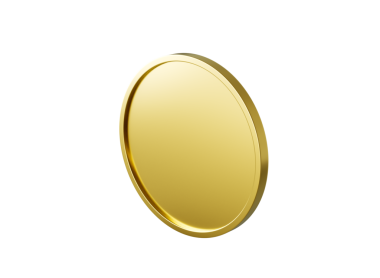 3d Altın Parlak Sikke 3d Görüntü