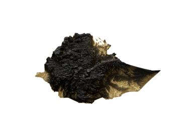 Etiyopya Haritası Altın Metalik Doku Haritası Altın Rezervleri ve Altın Madencilik Konsepsiyonu 3B İllüstrasyon