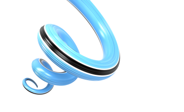 Botswana 'nın 3d Bayrağı 3d Sarmal Parlak Botsvana Bayrağı 3d Görüntü