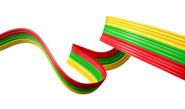 Myanmar bayrağı, 3D resim