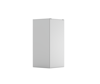 Dikdörtgen şeklinde bir karton kutu, 3d Dikey Resimde Duran Paketleme Konsepti için.