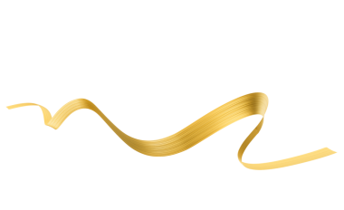 Parlak Parlak Soyut Dalgalı Altın Kurdele Akışı Şatafatı ve Zarafeti Sembolize eder 3d İllüstrasyon