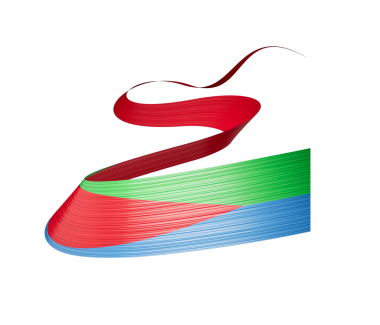 Eritre 'nin 3d Bayrağı 3d Sallanan Kurdele Yeşil, 3d illüstrasyon