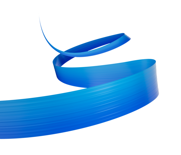 3d Kalp Bayrağı Şeklinde Parlak Dalgalı Farkındalık Kurdelesi 3d Görüntü