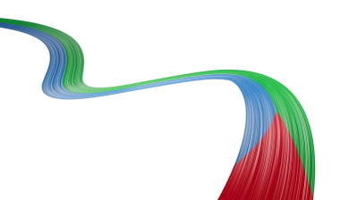 Eritre 'nin 3d Bayrağı 3d Dalgalı Parlak Eritre Kurdelesi Kırmızı, 3d illüstrasyon