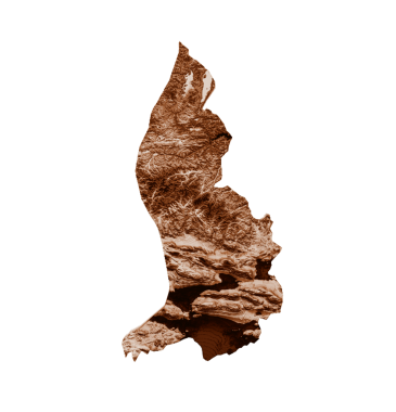 Liechtenstein Haritası eski tarz, kahverengi grafikler eski tarz Vintage tarzında. Yüksek detaylı 3d illüstrasyon