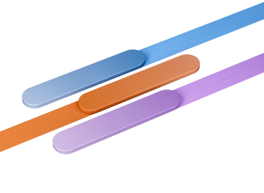 Renkli soyut çizgiler, desenli kurdeleler, şık ve şık bir görünüm yaratıyor. 3B Görüntü