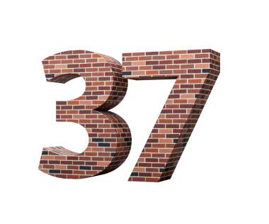 Tuğla Duvarı 37 numara Tuğla Duvarı 3 boyutlu resimden yapılmış.