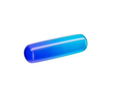 3D Parlak eksi sembol, modern görünümlü, mavi renkli bir gradyan. 3d illüstrasyon