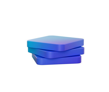 Modern tarzda simetrik olarak sıralanmış pürüzsüz, beyaz kare bloklar yığını. 3d illüstrasyon