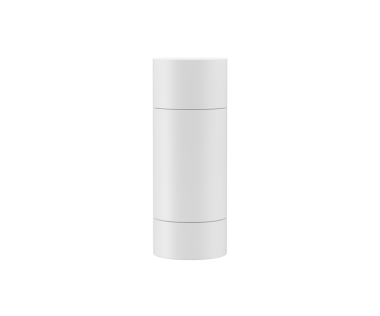 Boş beyaz deodorant çubuk modeli şeffaf arkaplanda izole edilmiş 3d illüstrasyon