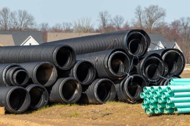 geniş çaplı plastik borular siyah su üretim servisidir