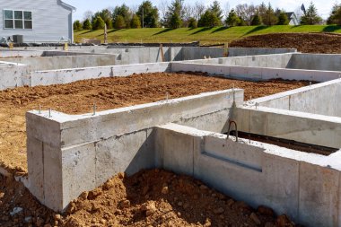 Ev için beton temel Yeni büyüme köşesi