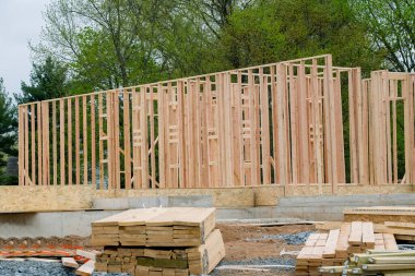 Kontrplak ev iskeleti kiriş alanı kerestesi