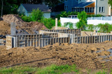 Temel için demir biçimlendirme beton madde metali