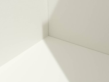 Ürün gösterimi için en düşük arkaplan. 3d oluşturma.