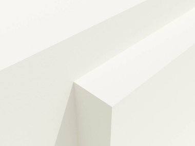 Ürün gösterimi için en düşük arkaplan. 3d oluşturma.