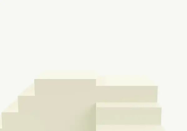 Абстрактный Минимальный Фон Зеленые Ступеньки Лестница Зеленом Фоне Пустой Пьедестал — стоковое фото