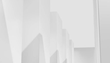 Siyah ve beyaz soyut mimari iş geçmişi