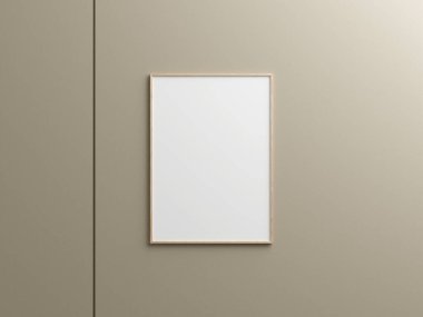 Resim ve alıntılar için çerçeve modellemesi asılıyor.