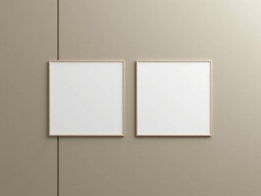 Resim ve alıntılar için çerçeve modellemesi asılıyor.