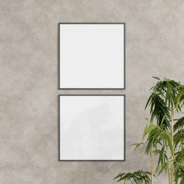 Santralli iç odanın çerçeve modeli