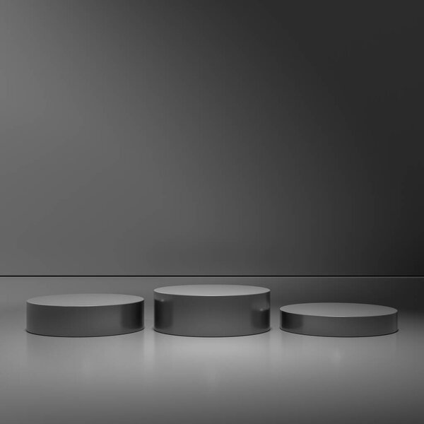 abstract platform podium product presentation background with shadow