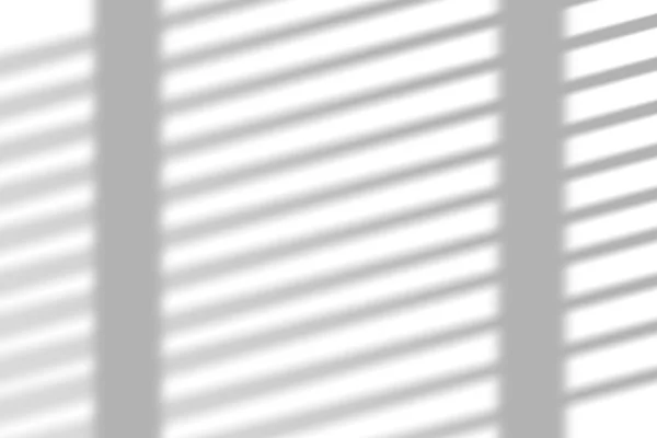 窗口自然阴影覆盖对白色纹理背景的影响 用于产品演示 背景和模型的覆盖 — 图库照片