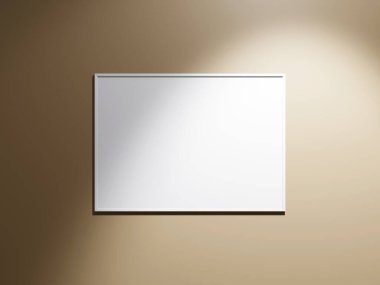 Kahverengi duvar kağıdındaki en küçük resim çerçevesi modeli