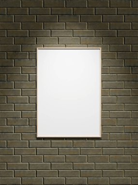 Duvarda asılı fotoğraf çerçevesi modeli