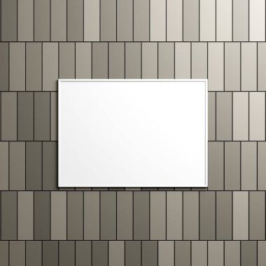 İç Afiş Çerçevesi Duvarda asılı