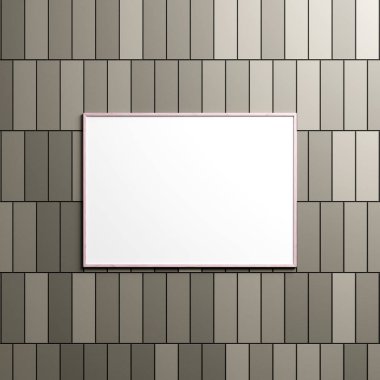 İç Afiş Çerçevesi Duvarda asılı