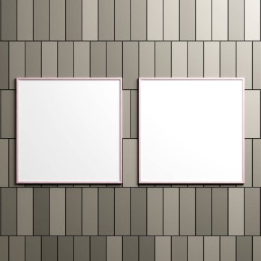 İç Afiş Çerçevesi Duvarda asılı