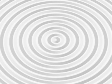 Pürüzsüz eşmerkezli beyaz halkalar veya daire dalgaları arkaplan duvar kağıdı afişi düz bir görünüm serer