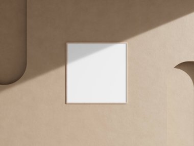 Duvarda asılı resim çizimleri ve modeller için boş çerçeveli tuval