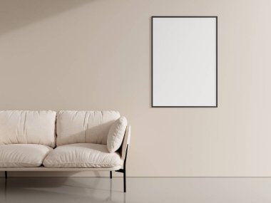 Duvarda asılı resim ve alıntılar için ince çerçeve..