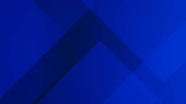 Soyut kare şekli, dinamik ve spor bayrağı kavramına sahip koyu mavi arkaplan.